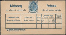 1873 Távírdai Sürgönylap és Feladóvevény (5.000) - Other & Unclassified