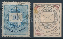 O 1874 10kr 11 1/2 Fogazással, Vésésjavítással (ex Visnya) - Other & Unclassified