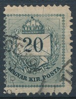 O 1881 20kr, Több Karc A Bélyegképen (ex Lovász) - Altri & Non Classificati