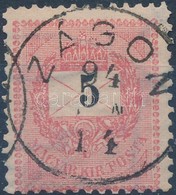 O 1889 5kr 'ZÁGON' - Other & Unclassified