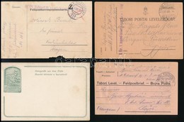 1914-1918 8 Db K.U.K. Tábori Postai Levelezőlap (1 Használatlan, 1 Képeslap) - Altri & Non Classificati