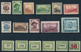 ** Nyugat-Magyarország VII. 1921 Teljes Sor (31.200) / Mi 69-79 + P1-P6 Signed: Bodor - Altri & Non Classificati