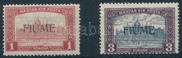 ** * Fiume 1918 Parlament 1K + 3K (rozsdafolt) - Other & Unclassified