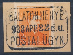 'BALATONHENYE' Postaügynökségi Bélyegzés - Other & Unclassified