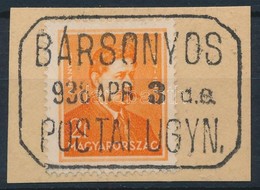 'BÁRSONYOS' Postaügynökségi Bélyegzés - Altri & Non Classificati