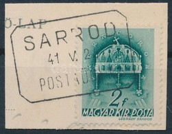 'SARROD' Postaügynökségi Bélyegzés - Other & Unclassified