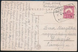 1928 Képeslap SZARVASKŐ Postaügynökségi Bélyegzéssel - Autres & Non Classés