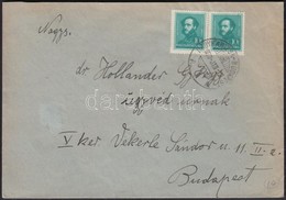 1938 Levél NAGYKANIZSA - BUDAPEST Vasúti Bélyegzéssel - Other & Unclassified