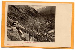 Giornico Railroad 1900 Postcard - Giornico