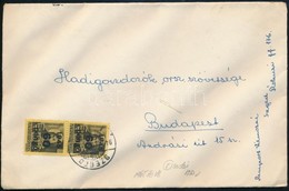 1945 (5. Díjszabás) Távolsági Levél Kisegítő 2 X 60P/18f Bérmentesítéssel - Autres & Non Classés