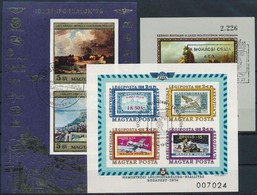 O 1974-1976 3 Klf Vágott Blokk (15.000) / 3 Different Imperforate Blocks - Altri & Non Classificati