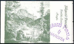 ** 1992 Sikaszó Panzió Hargita Hotelposta II. Kiadás + Bélyegfüzet - Sonstige & Ohne Zuordnung