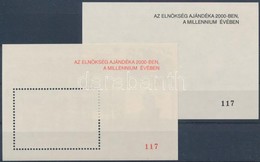 ** 2000/7A3+7A4 100 éves A Turul Rajzolatú Bélyeg Emlékívpár (15.000) - Altri & Non Classificati