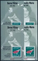 ** 2001/44-45 A XX. Század Legeredményesebb Magyar Sportolói 4 Db-os Emlékív Garnitúra (6.000) - Otros & Sin Clasificación