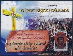 ** 2013 A Milánói Edictum. Nagy Constantinus Kihirdette A Keresztények Szabad Vallásgyakorlatát 'E Jelben Győzni Fogsz!' - Sonstige & Ohne Zuordnung