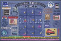 ** 2014 Philatelista Calendárium 2014 Emlékív - Sonstige & Ohne Zuordnung