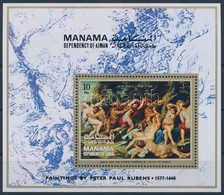 ** 1971 Rubens Festmények Blokk,
Rubens Paintings Block
Mi 100 A - Otros & Sin Clasificación