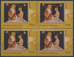 ** 1997 Karácsony Négyestömb,
Christmas Block Of 4
Mi 2385 - Altri & Non Classificati