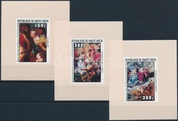 ** 1977 Rubens Festmények Mi 690-695 De Luxe Blokksor - Altri & Non Classificati