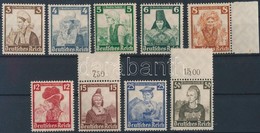 ** 1935 Népviselet Sor Mi 588-596 (hiányzik A Záróérték) - Andere & Zonder Classificatie