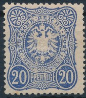 ** 1875 Mi 34b, (Mi EUR 5.000.-) Certificate: Jäschke-Lantelme (kis Barna Folt Alul / Small Stain) - Andere & Zonder Classificatie