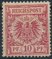 * 1889 Mi 47ba (Mi EUR 1.100.-) Certificate: Briefmarkenprüfstelle Basel - Altri & Non Classificati