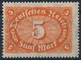 ** 1921 Mi 194 B Signed: Infla Berlin (kis Rozsda / Stain) - Other & Unclassified
