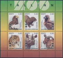 ** 1997 Állatok Kisív,
Animals Mini Sheet
Mi 294-299 - Andere & Zonder Classificatie