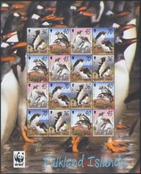 ** 2002 WWF Pingvinek Kisív Mi 855-858 - Altri & Non Classificati