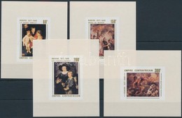 ** 1978 Rubens Festmény Mi 527-530 De Luxe Blokksor - Autres & Non Classés