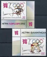 ** 2012 Nyári Olimpia, London ívsarki Sor,
Summer Olimpics, London Corner Set
Mi 636-637 - Other & Unclassified