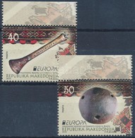 ** 2014 Hangszer ívszéli Sor,
Instrument Margin Set
Mi 694-695 - Altri & Non Classificati