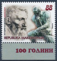 ** 2017 Auguste Rodin, Szobrász Bélyeg,
Auguste Rodin, Sculptor Stamp
Mi 809 - Sonstige & Ohne Zuordnung