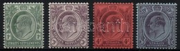 * Straits Settlements 1903/1904 Forgalmi Sor / Definitive Set Mi 92-95 - Autres & Non Classés