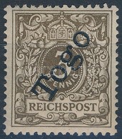 * Togo 1897 Mi 1d Certificate: Jäschke-Lantelme - Sonstige & Ohne Zuordnung