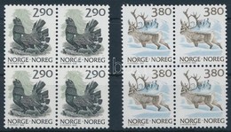 ** 1988 Állatok Sor Négyestömbben,
Animals Set In Blocks Of 4
Mi 986-987 - Andere & Zonder Classificatie