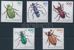 ** 1993 Bogarak Sor,
Beetle Set
Mi 1666-1670 - Altri & Non Classificati