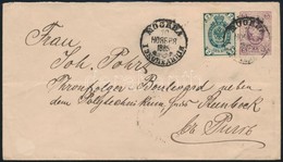 1885 Levél Rigába / Cover From Moscow To Riga - Otros & Sin Clasificación