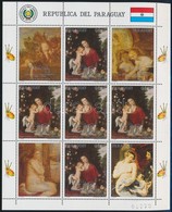 ** 1989 Rubens Festmények Sor 4 értéke + Kisív,
Rubens Paintings 4 Values Of Set + Minisheet
Mi 4429-4432 + 4433 - Andere & Zonder Classificatie