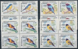 ** 1995 Madarak Sor Négyestömbök,
Birds Set Blocks Of 4
Mi 4693-4696 - Altri & Non Classificati