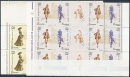 ** 2003 Női Divat A XX. Században (I) Teljes ív Sor Mi 5776-5779 (hajtott /folded) - Autres & Non Classés