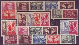 ** 1945 Kommunista Miliciák Mi 885-896 X+y (892y Rövid Fogak / Short Perfs.) - Otros & Sin Clasificación