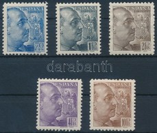 ** 1939 Franco Mi 835-839 - Andere & Zonder Classificatie