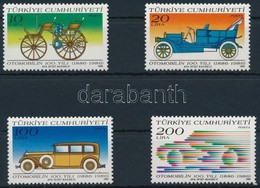 ** 1986 100 éves Az Autó Sor,
Centenary Of Cars Set
Mi 2755-2758 - Other & Unclassified