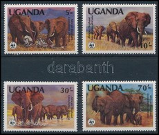 ** 1983 WWF: Afrikai Elefánt Sor,
WWF: African Elephant Set
Mi 361-364 - Altri & Non Classificati