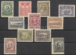 * 1910 Forgalmi Bélyeg Sor/ Definitive Stamp Set Mi 68A-69A, 70-71, 72A, 73 II, 74-78 - Other & Unclassified