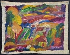 Cs. Németh Miklós (1934-2012): Tájkép, Olaj, Vászon, Jelzett, 30×40 Cm - Altri & Non Classificati