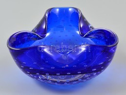 Venini Jelzéssel: Kis Buborék Tálka, Hibátlan, 10×10 Cm - Glass & Crystal