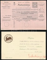 Cca 1920 3 Db Vadász Témájú Nyomtatvány - Zonder Classificatie