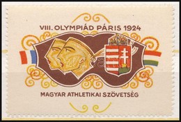 1924 Párizsi Olimpia Magyar Levélzáró Bélyeg - Non Classificati